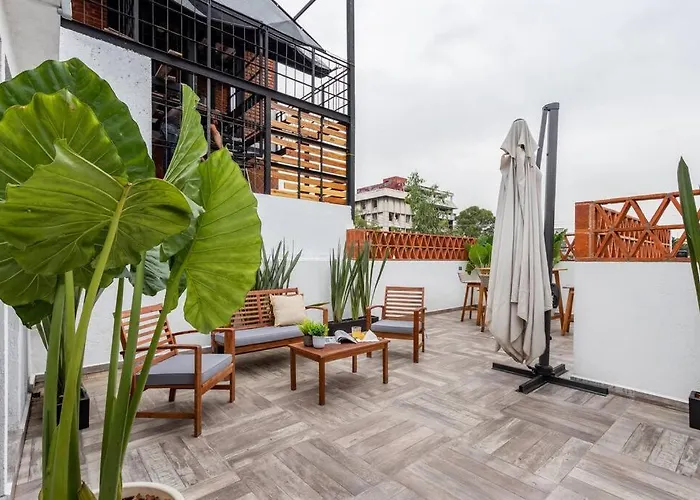 Depamanuela En La Roma Con Roof Garden Apartment *